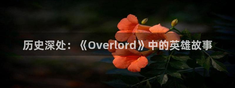 原神禁动漫天堂可莉：历史深处：《Overlord》中的英雄故事