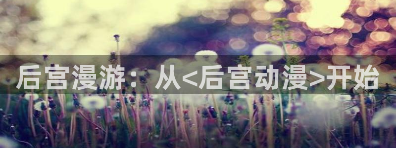 18动漫天堂：后宫漫游：从<后宫动漫>开始