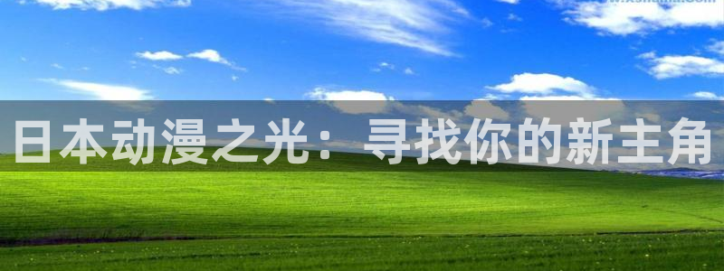 3d动漫天堂：日本动漫之光：寻找你的新主角