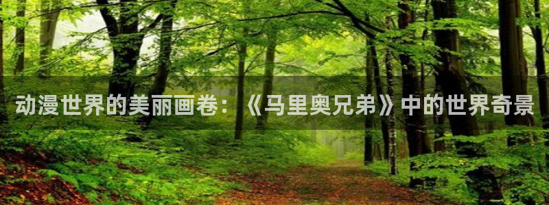 动漫天堂下载：动漫世界的美丽画卷：《马里奥兄弟》中的世界奇景